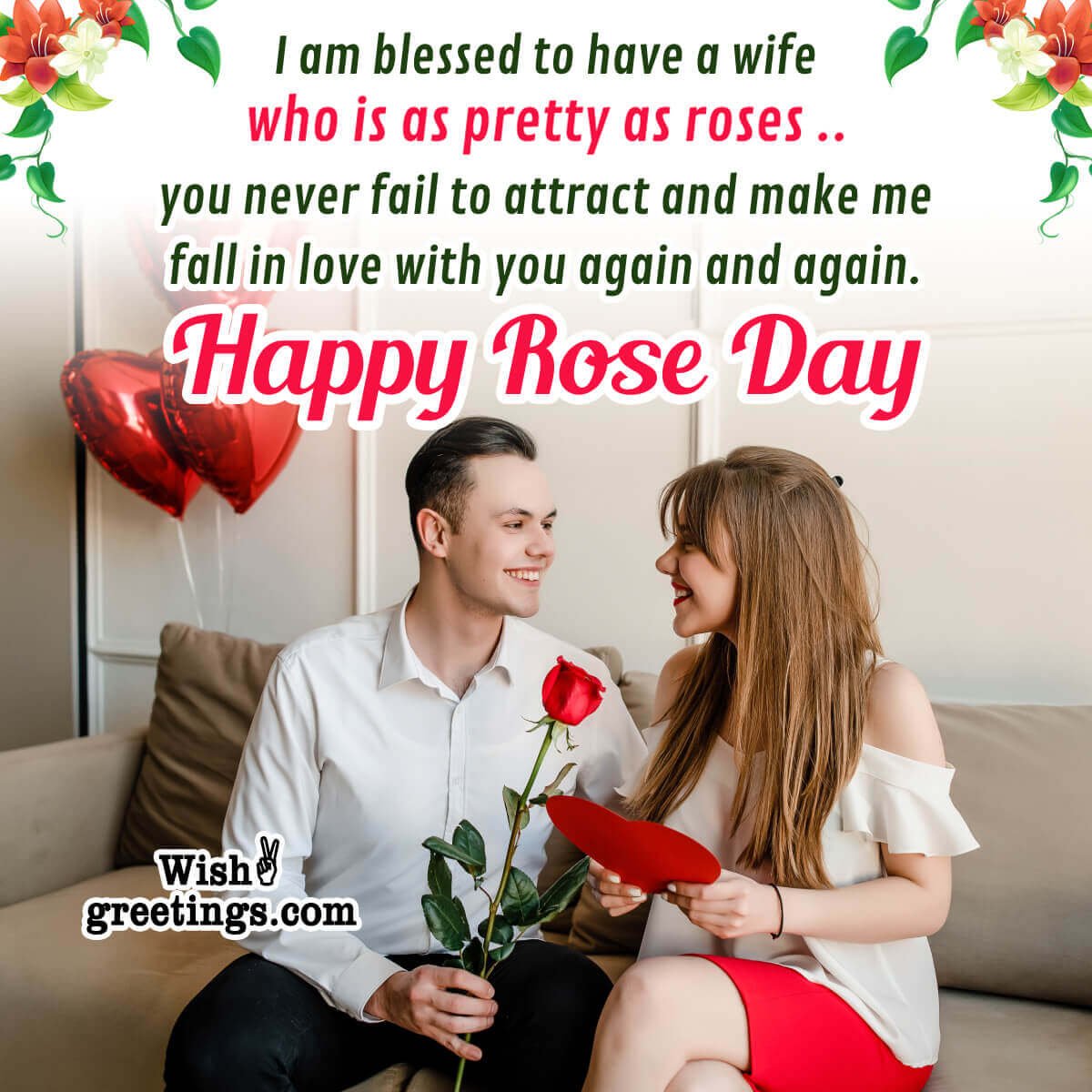 Rose Day Message Picture For Gf