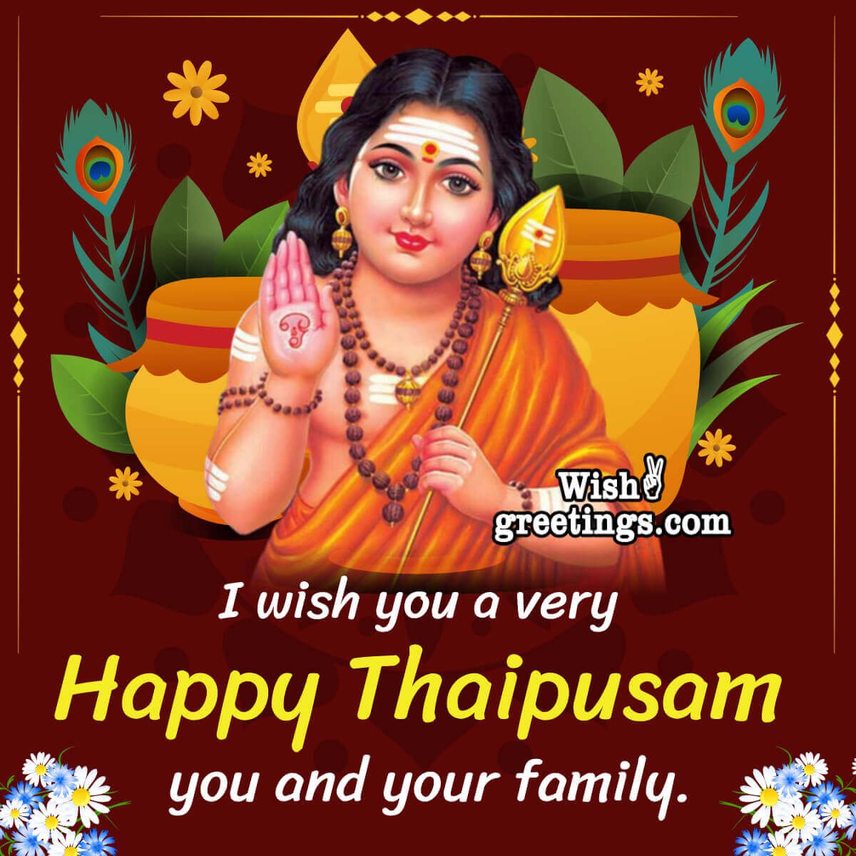 Thaipusam Wishes Messages