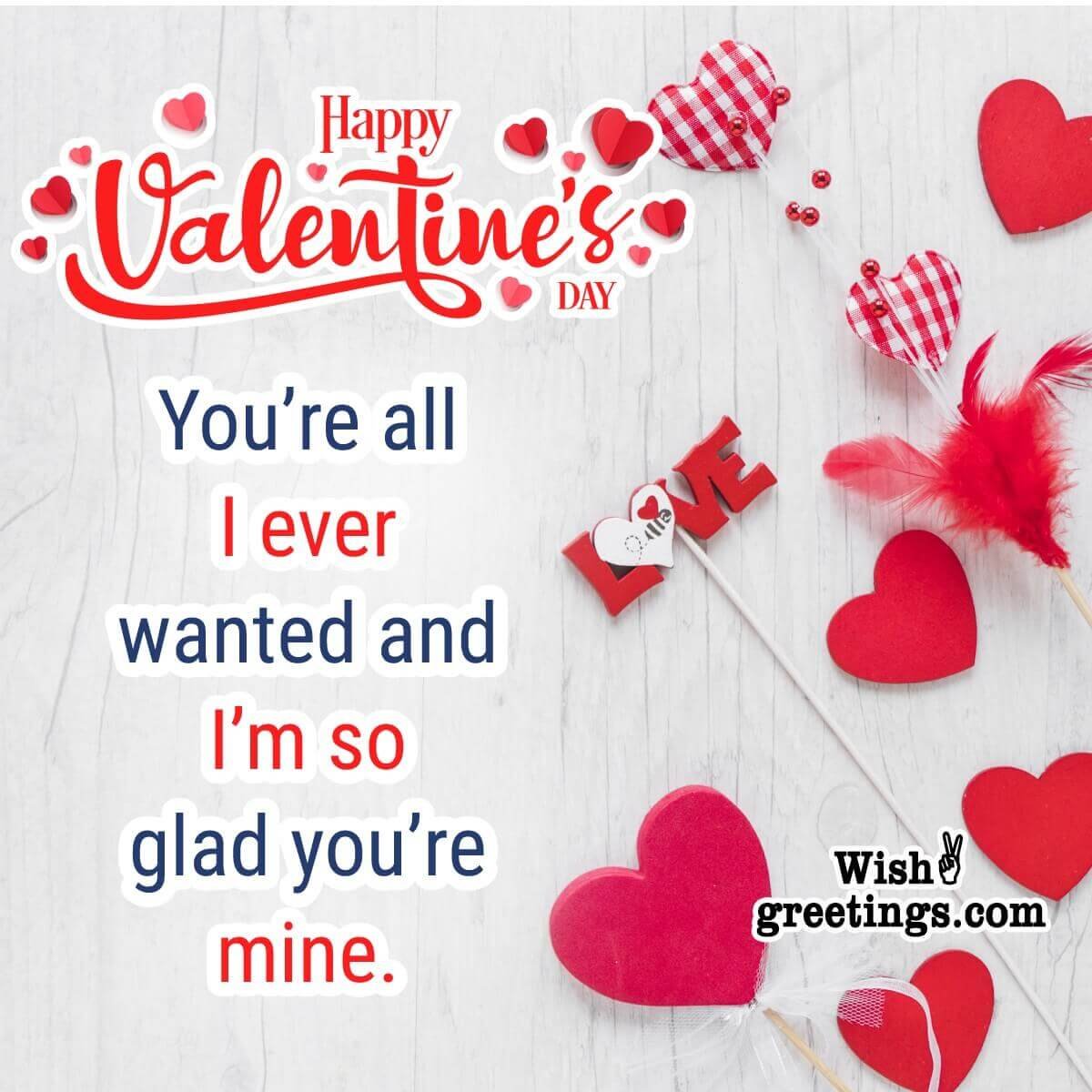Valentine’s Day Wishing Image For Wife