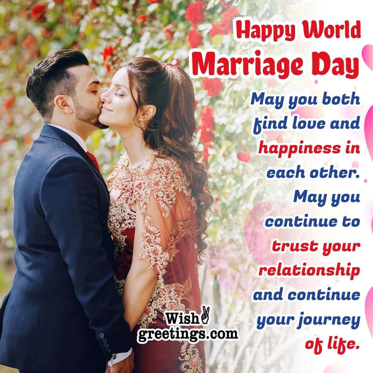 World Marriage Day Wishes Messages - Wish Greetings