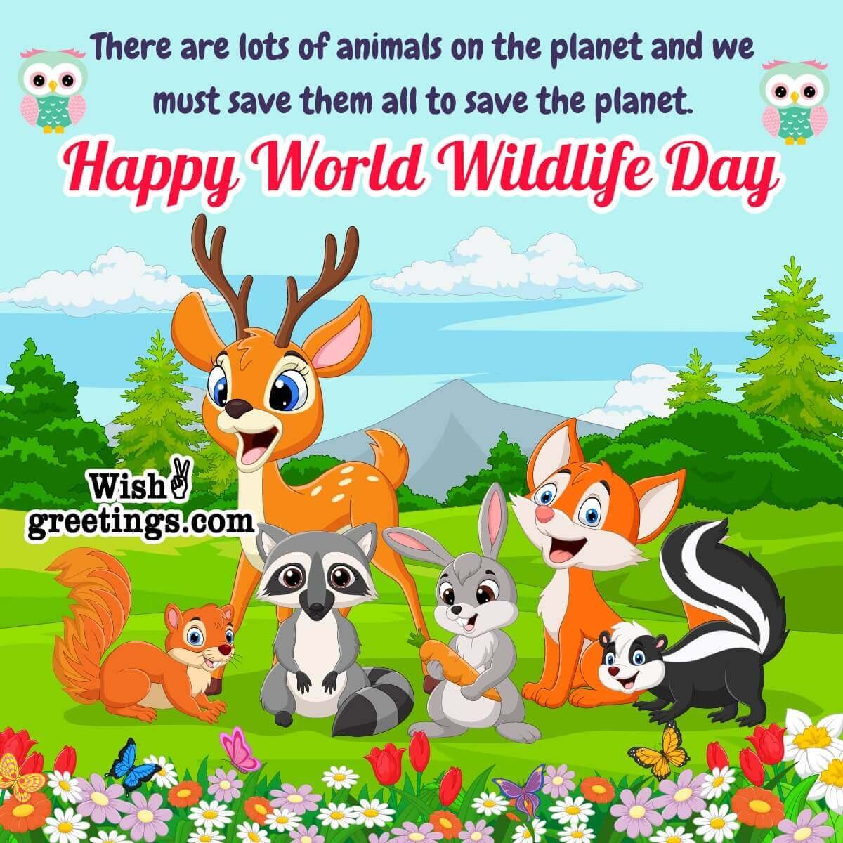World Wildlife Day Message Image