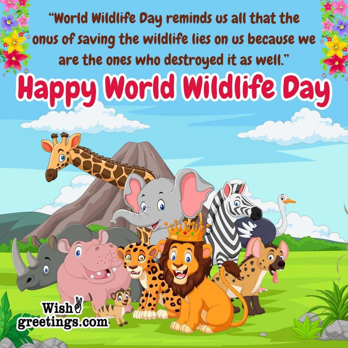 World Wildlife Day Wishes Messages