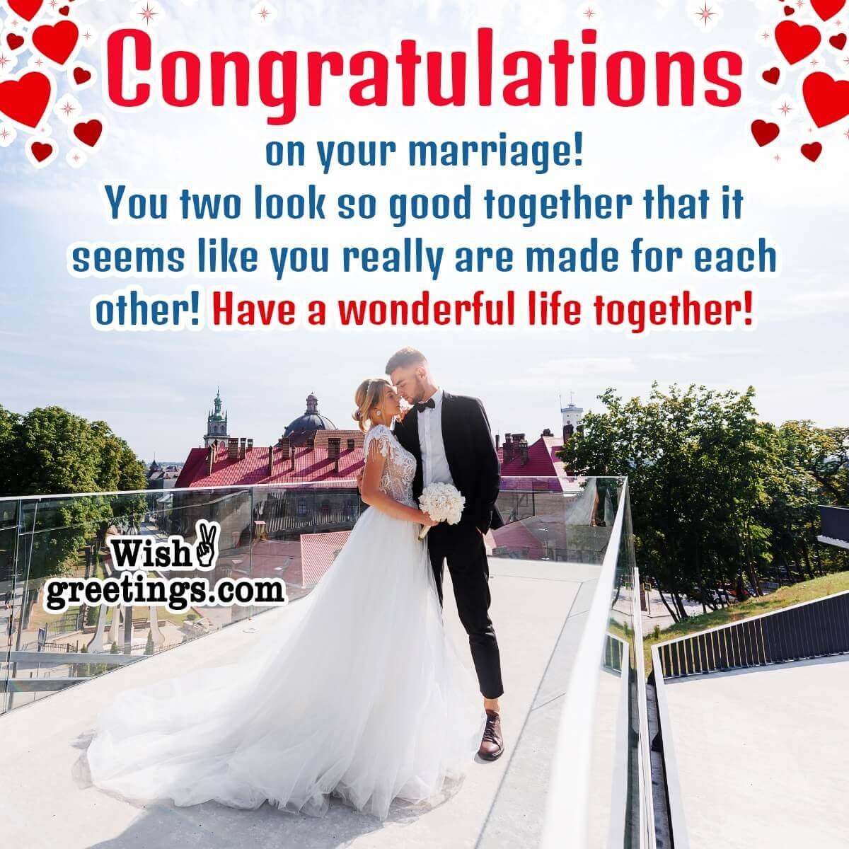 Best Wedding Congratulations Message Pic