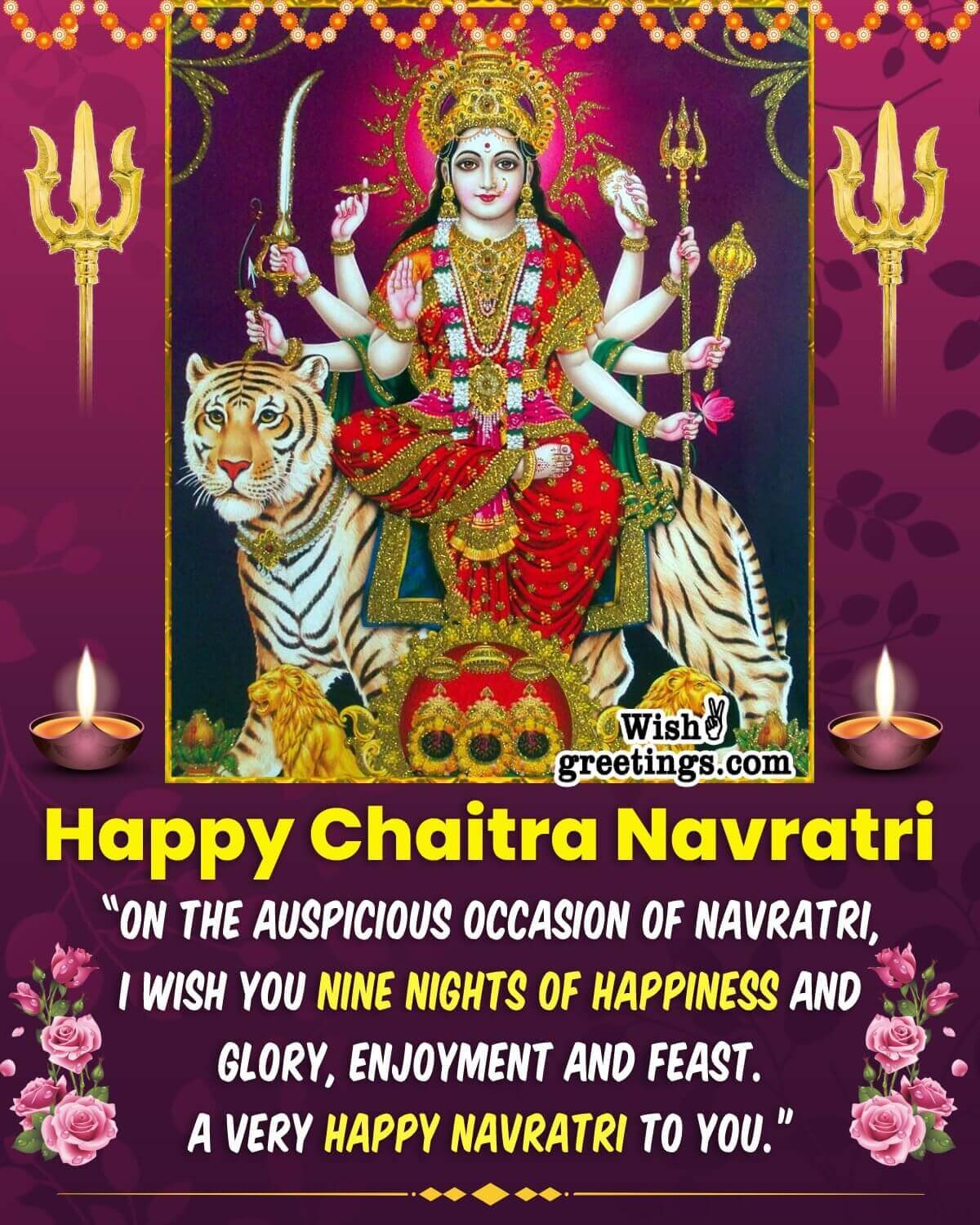 Happy Chaitra Navratri Message Pic