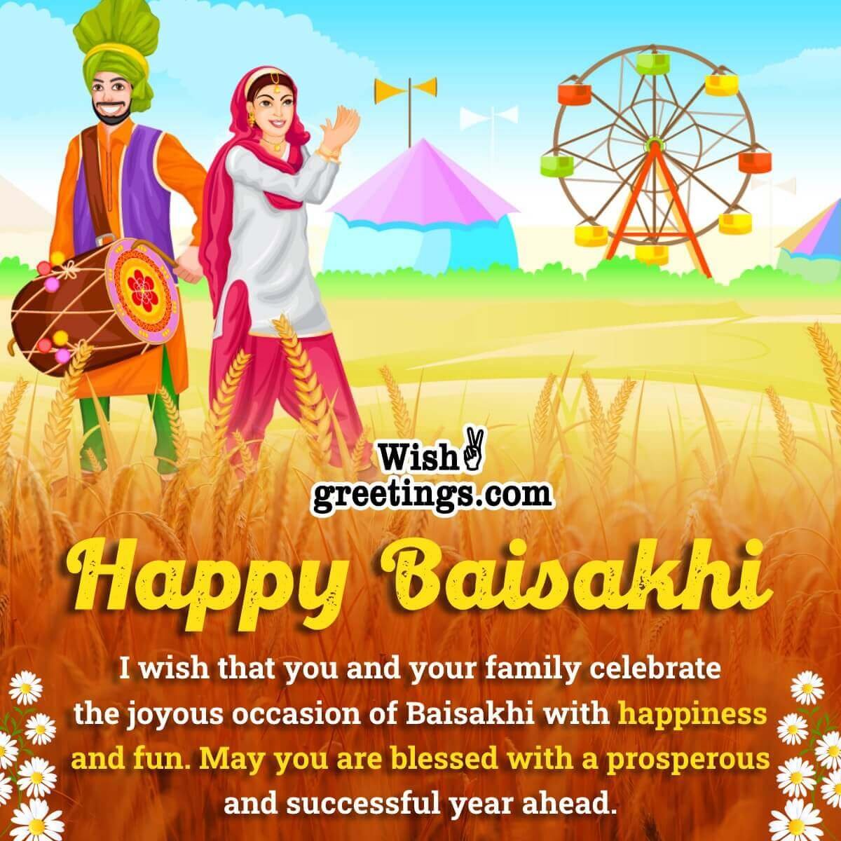 Baisakhi Wishes Messages