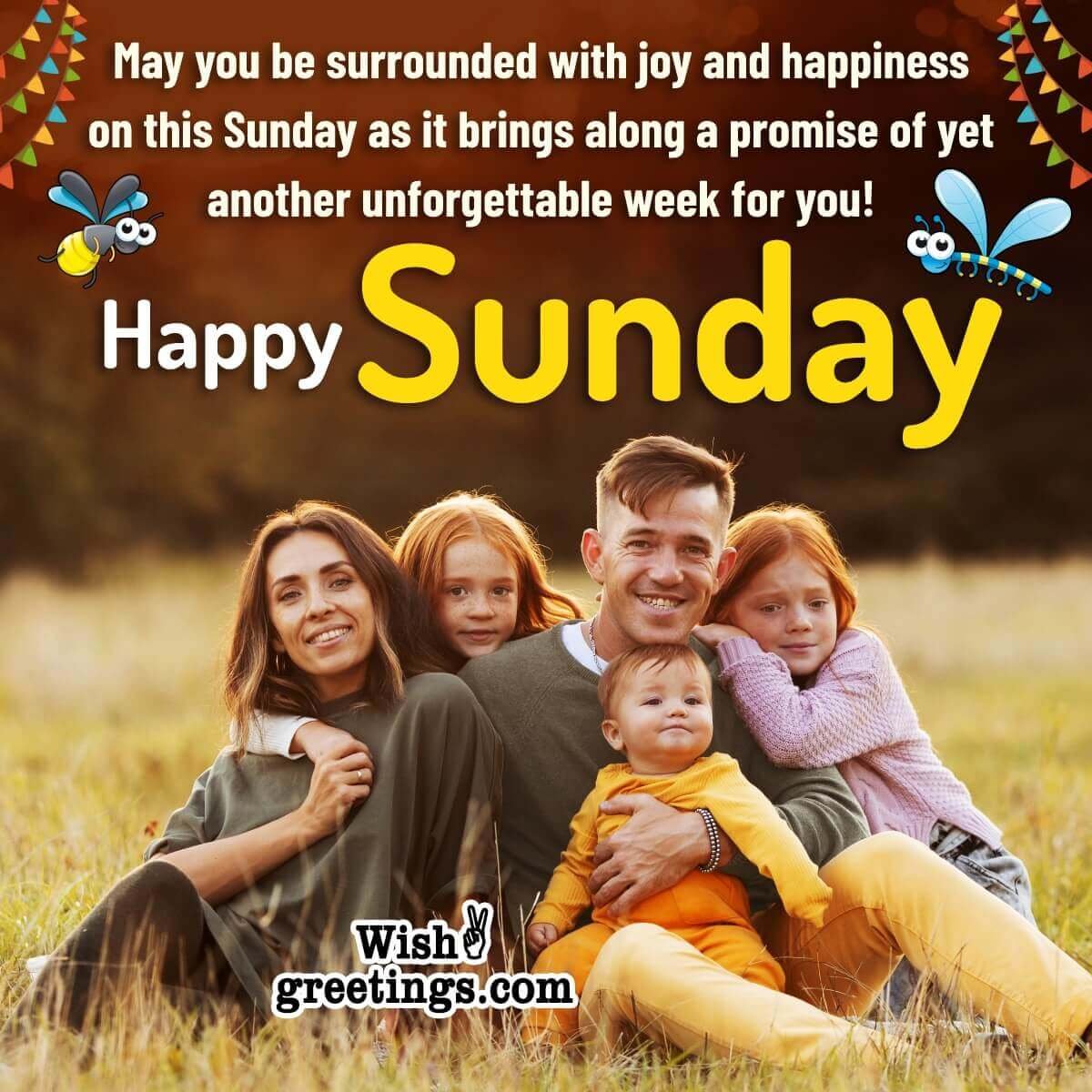 Happy Sunday Greeting Pic