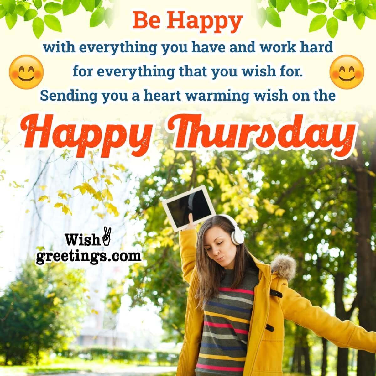 Happy Thursday Wishes