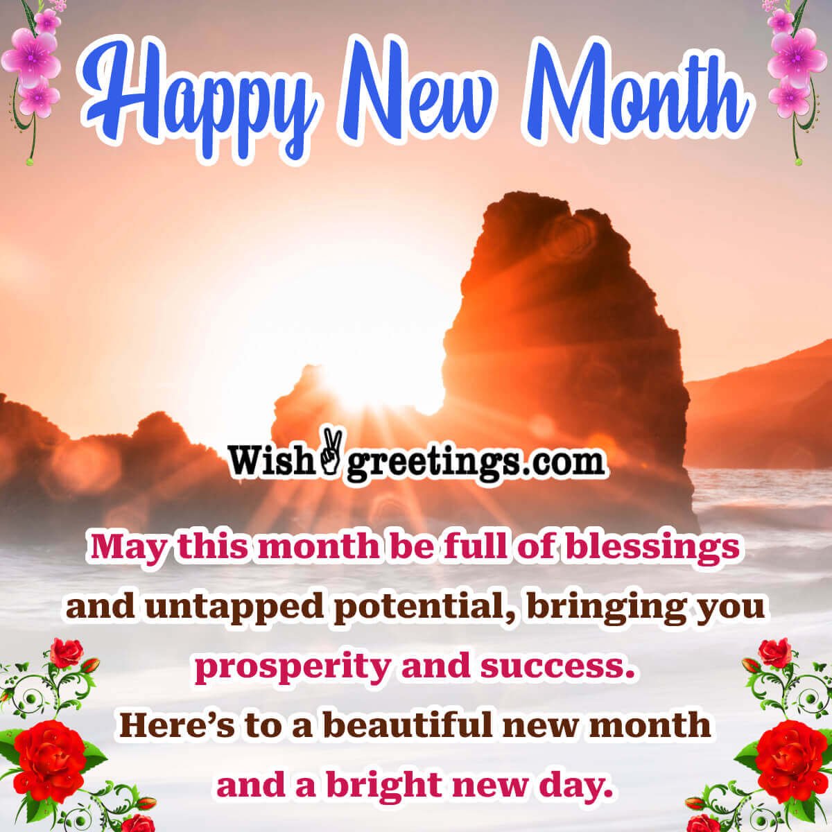 HappyNewMonth May this Month Of May be filled with happiness and productive  Days beyond.. Happy New Month From…