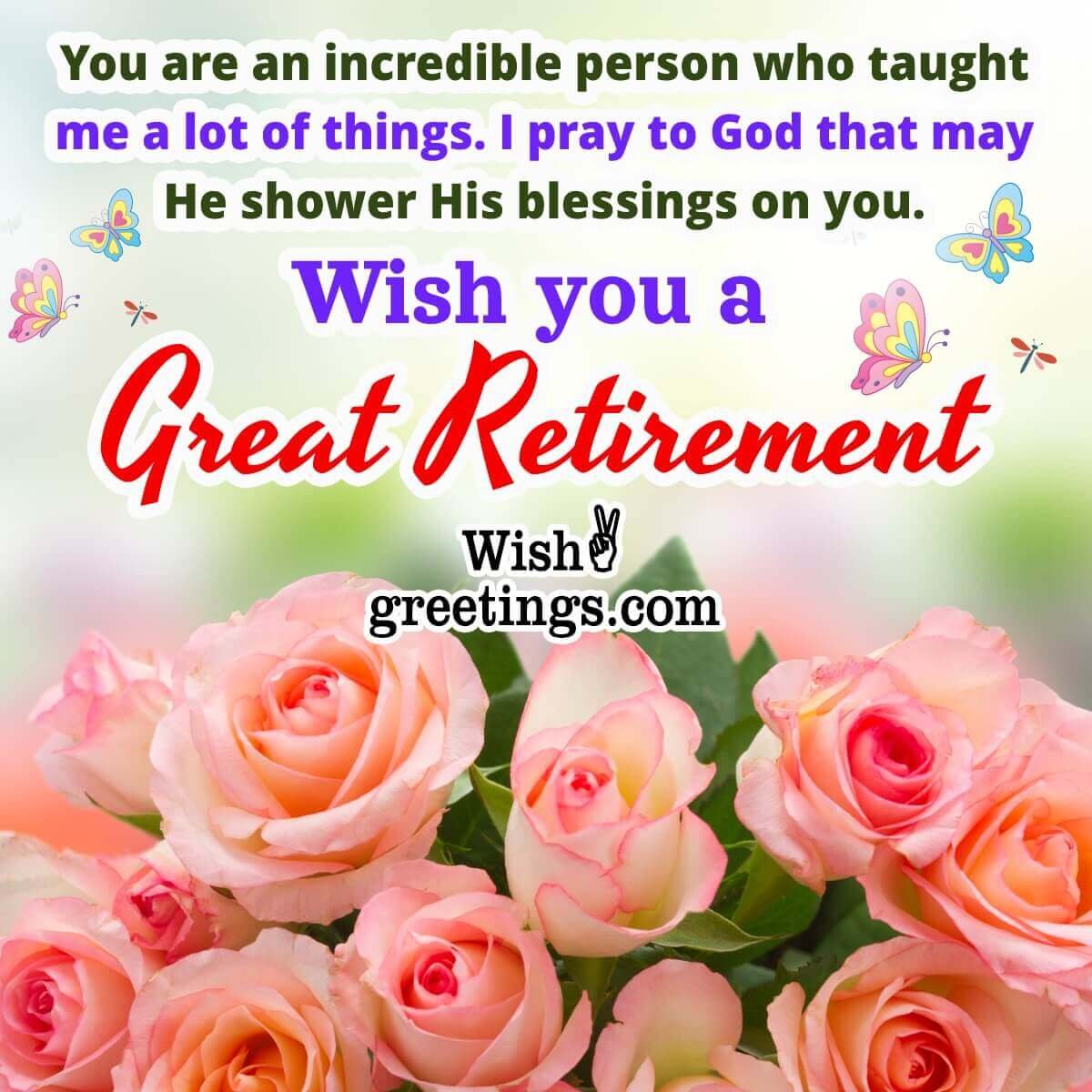 Happy Retirement Messages For Boss - Wish Greetings