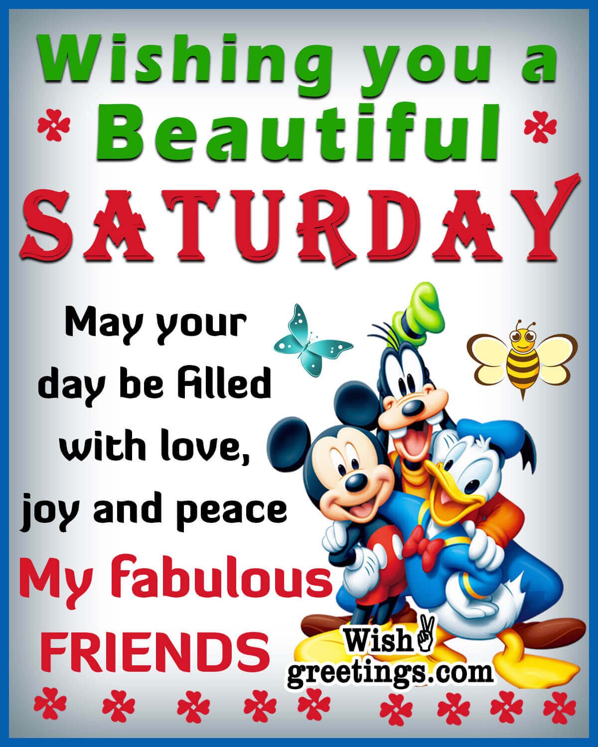 Beautiful Saturday Message Picture