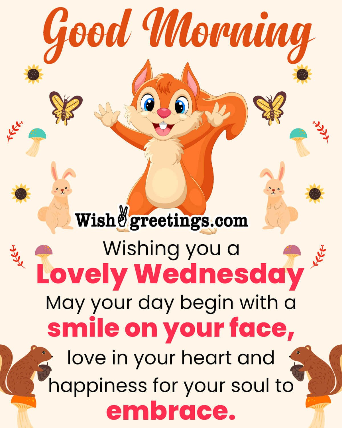 Lovely Wednesday Message Photo