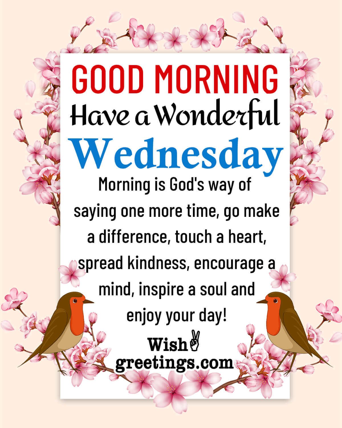 Best Wednesday Morning Wishes Quotes - Wish Greetings