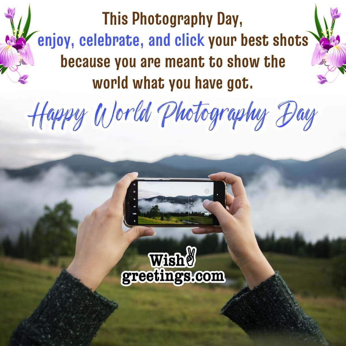 Happy World Photography Day Picture