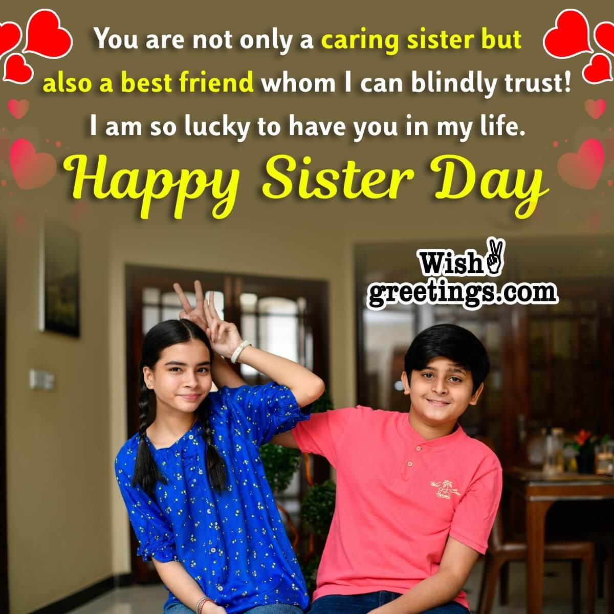 Sisters Day Messages