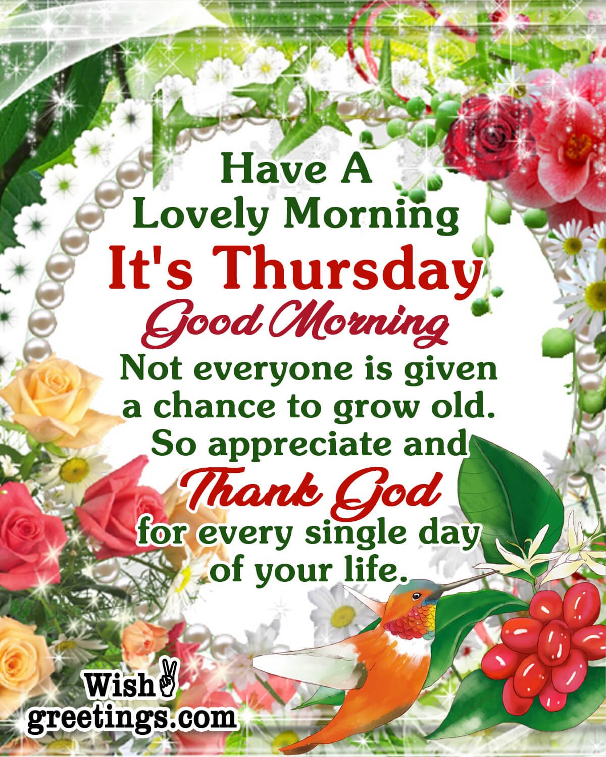 Lovely Thursday Morning Thank God