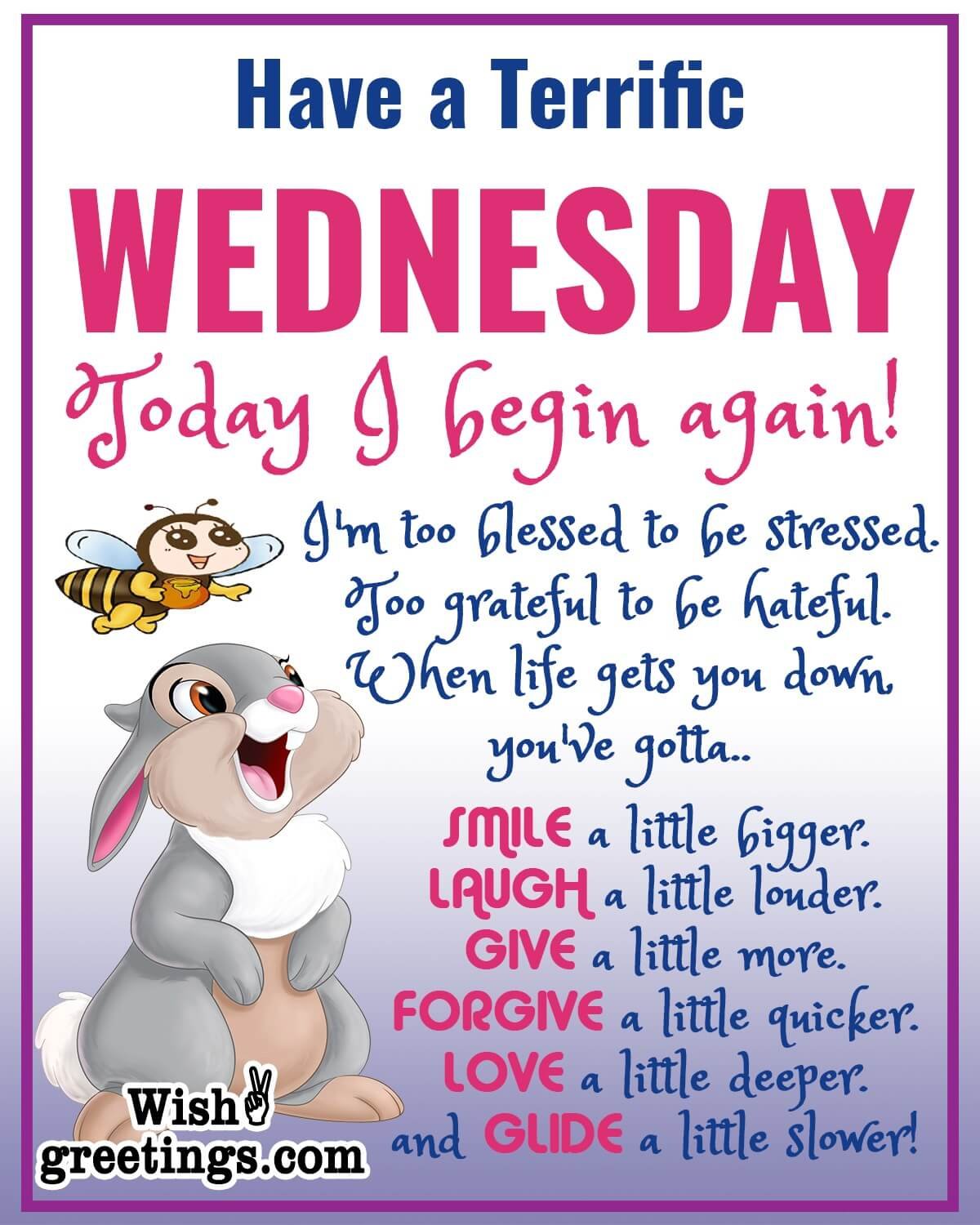 Terrific Wednesday Wishes Quote