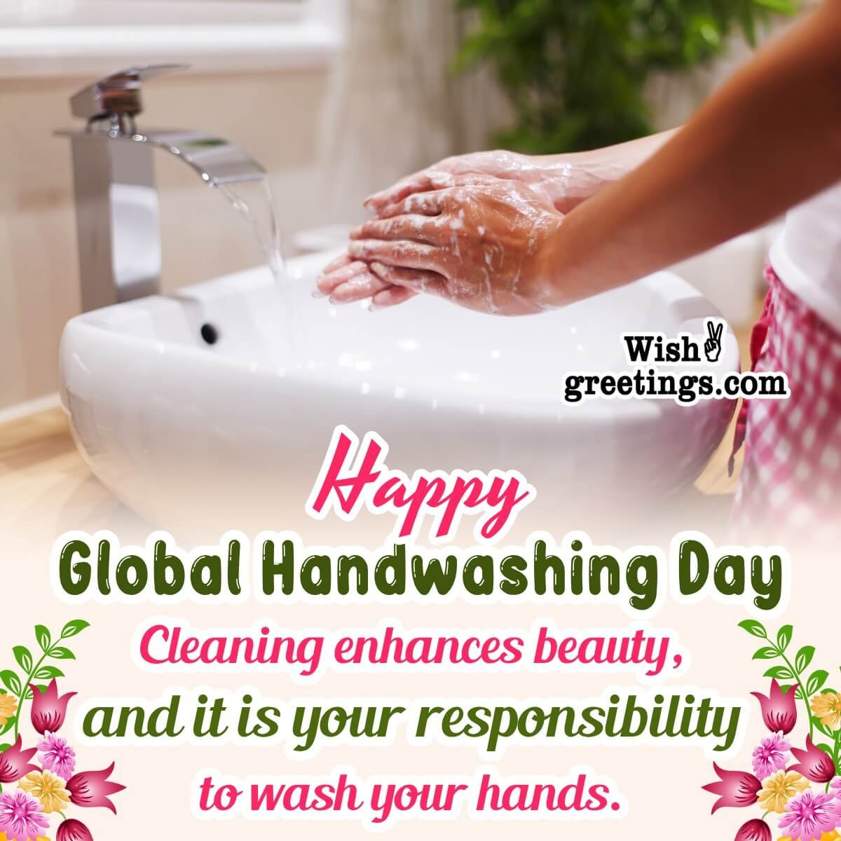Global Handwashing Day Messages Quotes