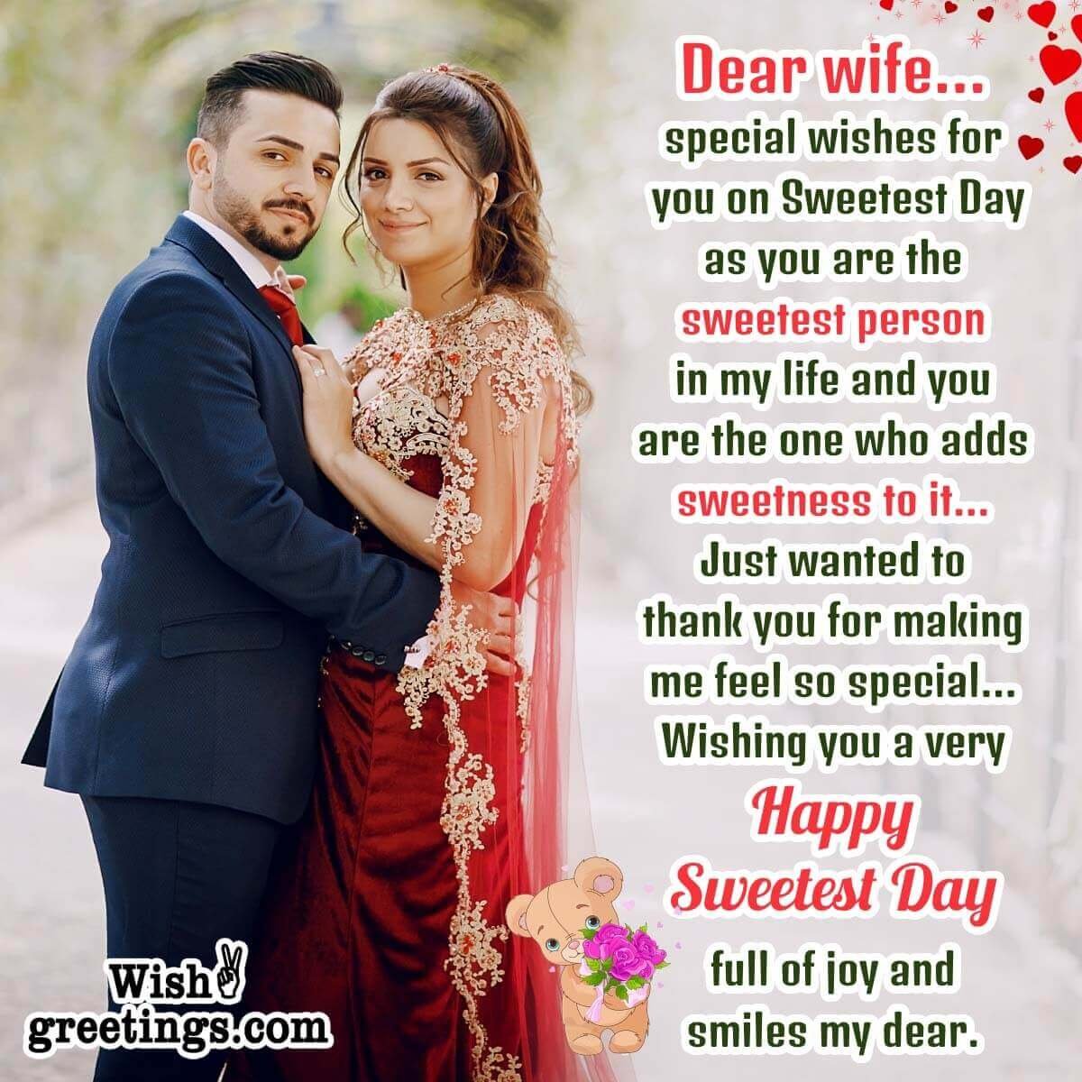 Sweetest Day Wishes Messages