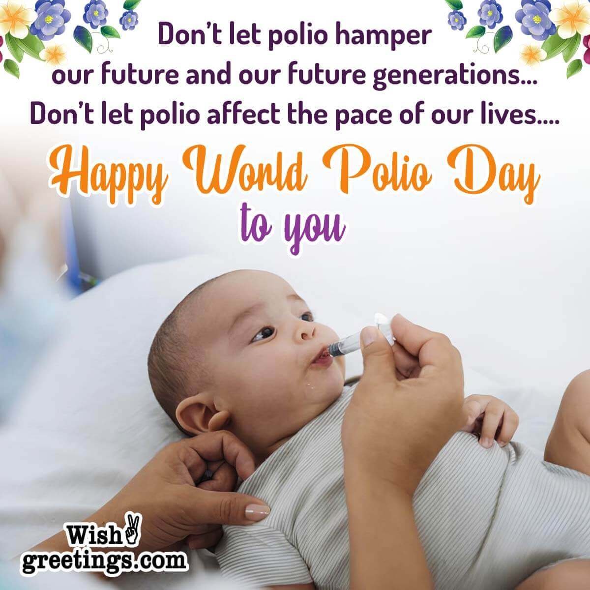 World Polio Day Messages Quotes