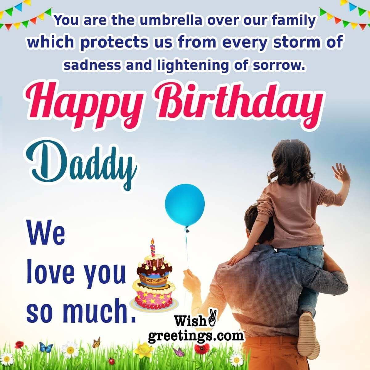 Wonderful Happy Birthday Daddy Picture