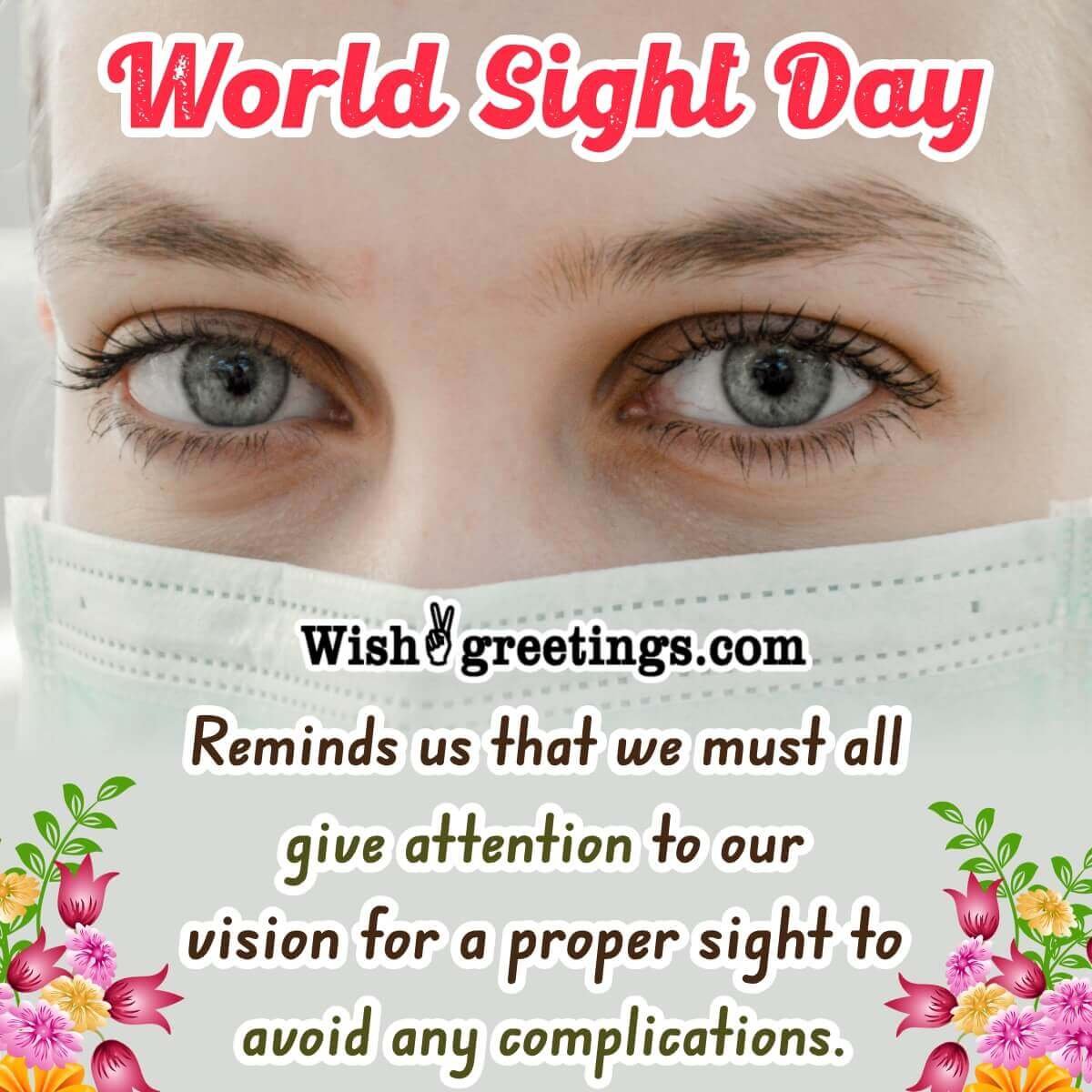 World Sight Day Messages Quotes