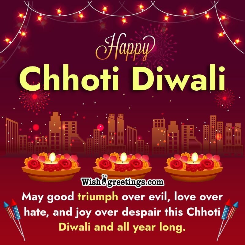 Chhoti Diwali Wishes Messages