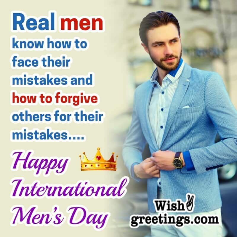 Happy International Men’s Day Quote