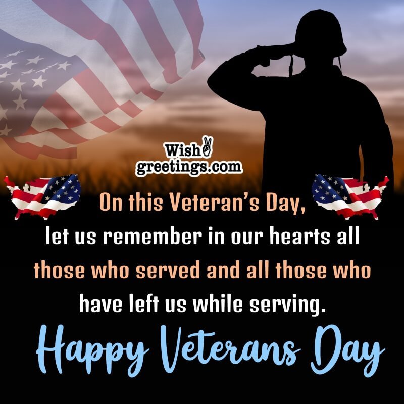 Veterans Day Wishes Messages