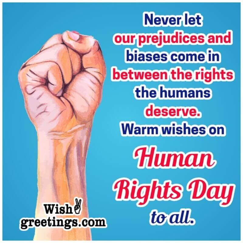 Happy Human Rights Day Wishes