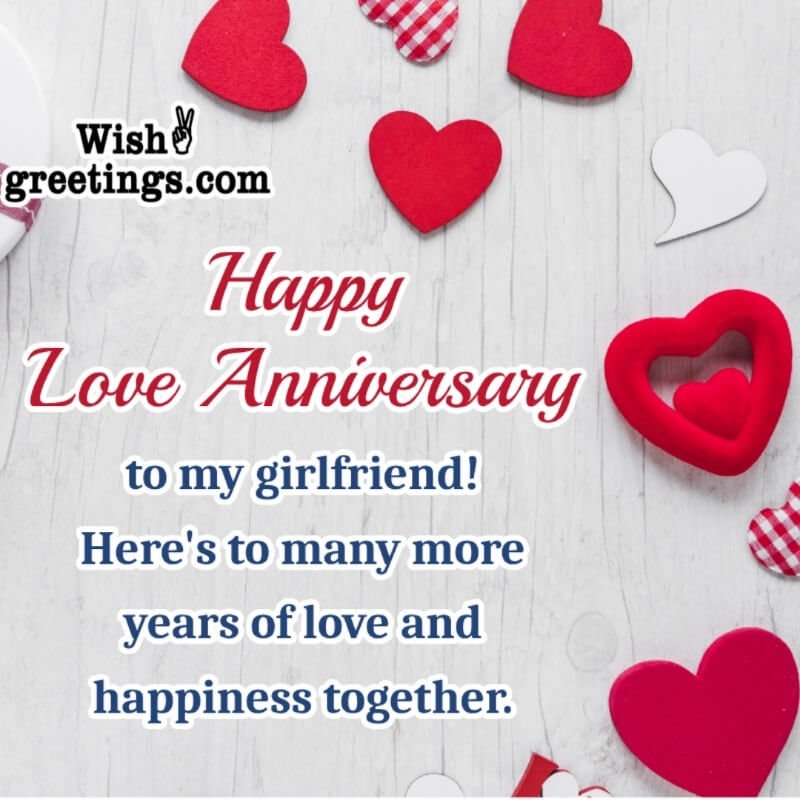Anniversary Wishes for Girlfriend or Boyfriend - Wish Greetings