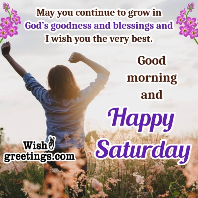 Saturday Morning Wishes