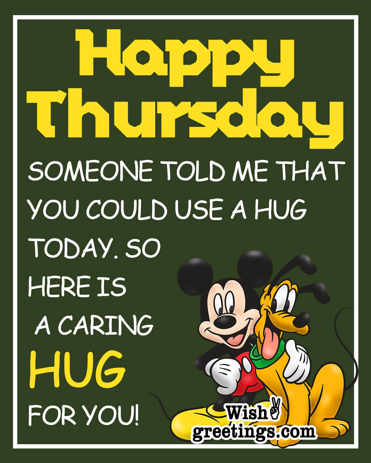 Happy Thursday Hug For You