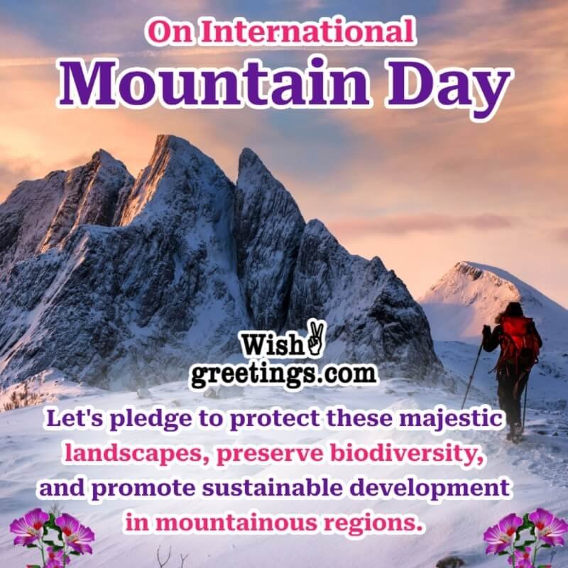 International Mountain Day Messages Quotes