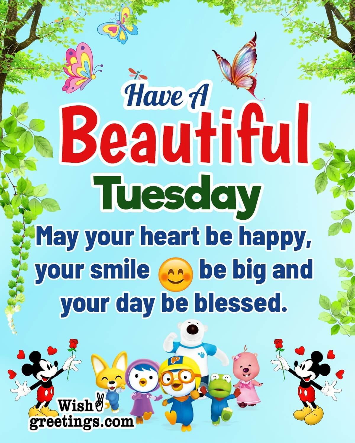 Beautiful Tuesday Wishes Image