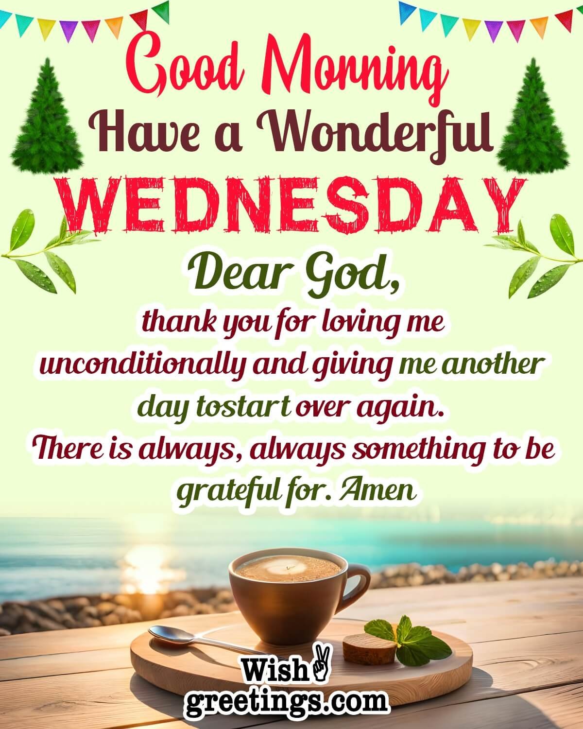 Wonderful Wednesday Prayer Picture