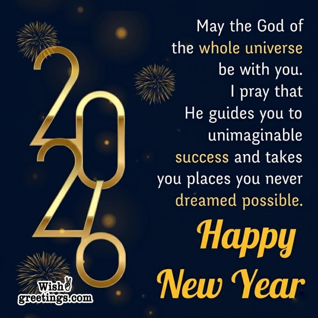 Religious New Year 2026 Message Pic
