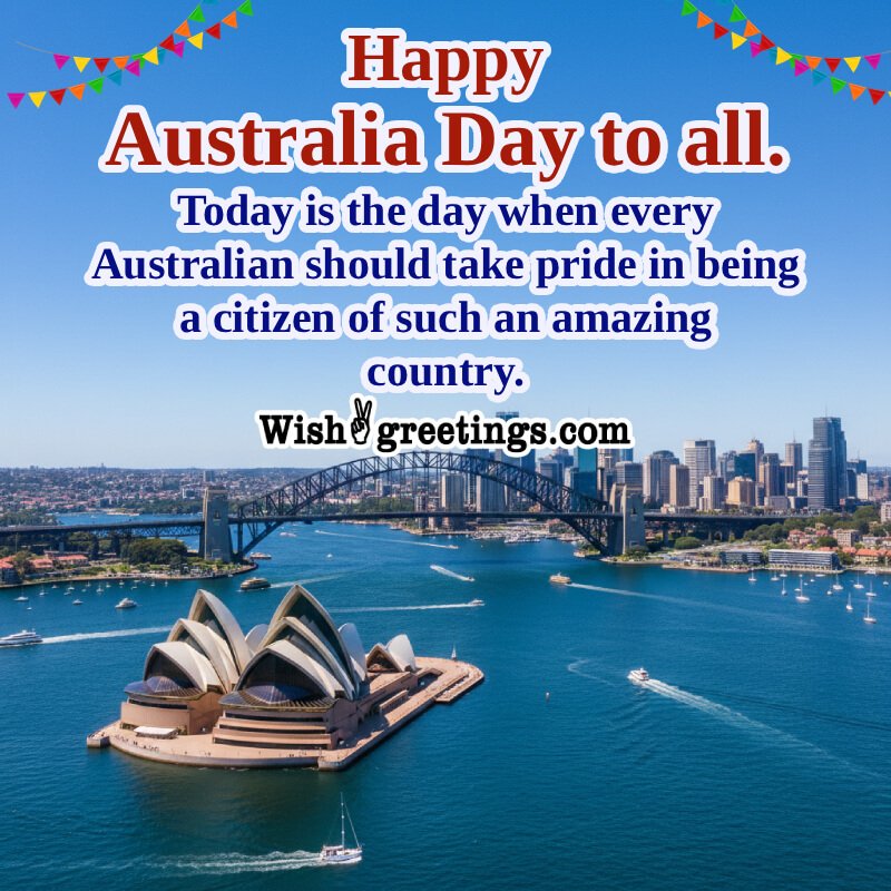 Happy Australia Day To All Amazing Wishing Pic