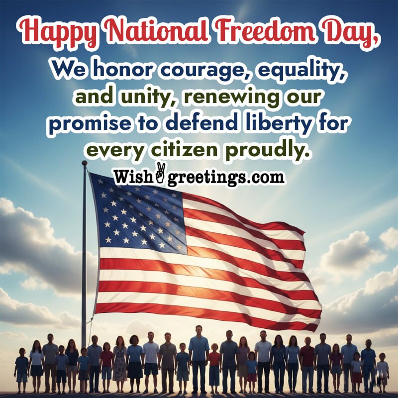 Happy National Freedom Day Status Pic