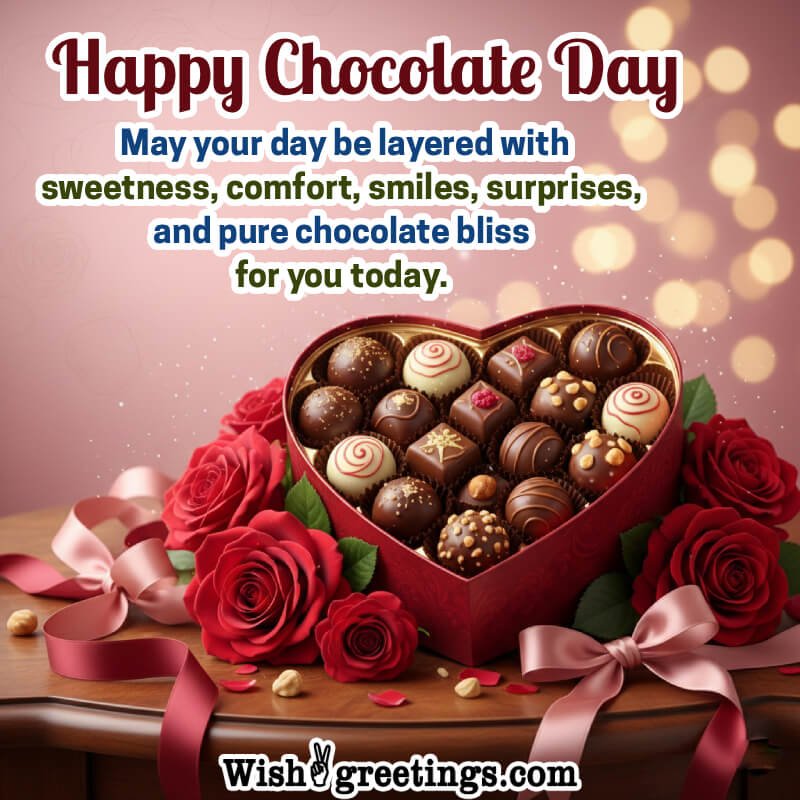 Happy Chocolate Day Amazing Wish Pic