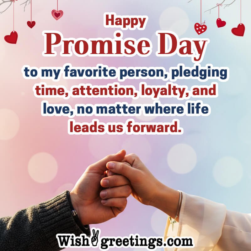 Happy Promise Day Awesome Greeting Picture