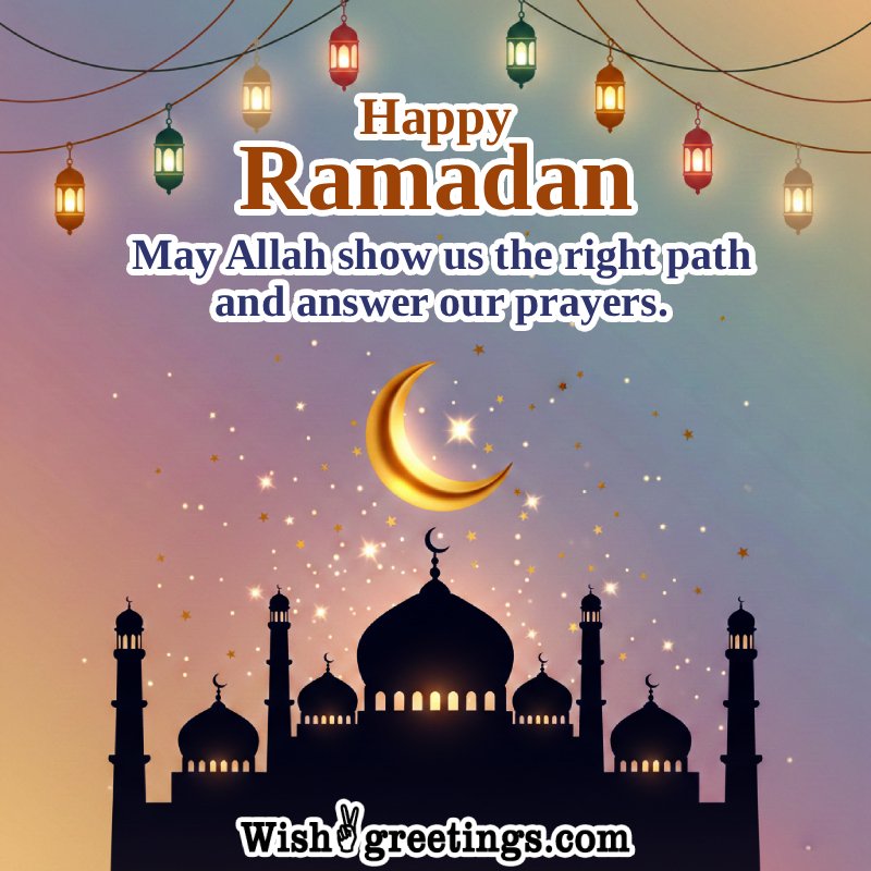 Happy Ramadan Mubarak Best Greeting Image
