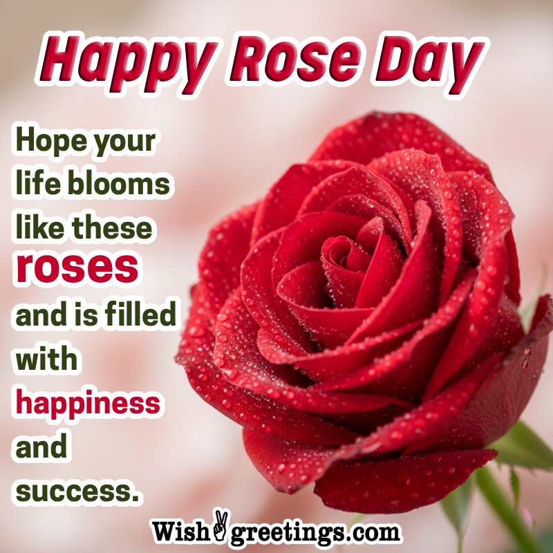 Happy Rose Day Fantastic Status Picture