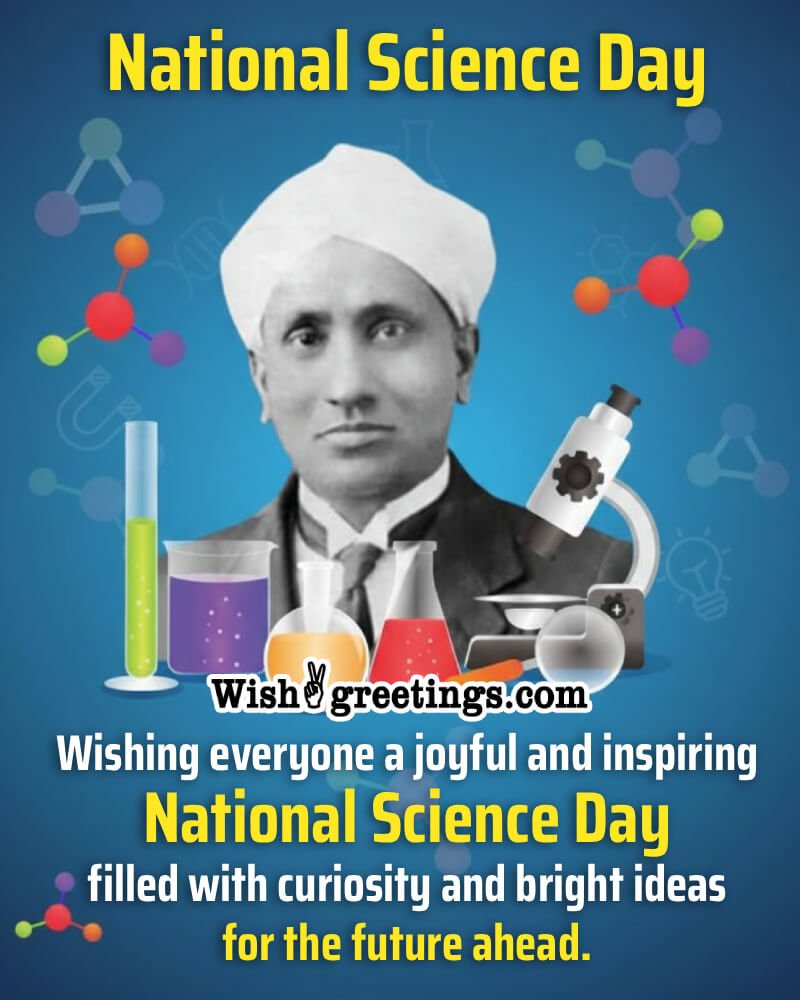 National Science Day Inspiring Status Image