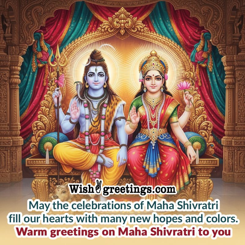 Warm Greetings On Maha Shivratri To You Best Image