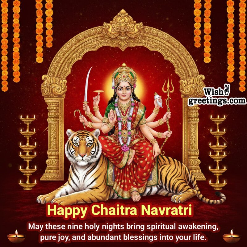 Happy Chaitra Navratri Blessings Pic