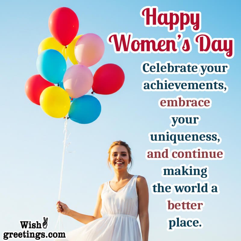 Happy International Women’s Day Lovely Wish Pic