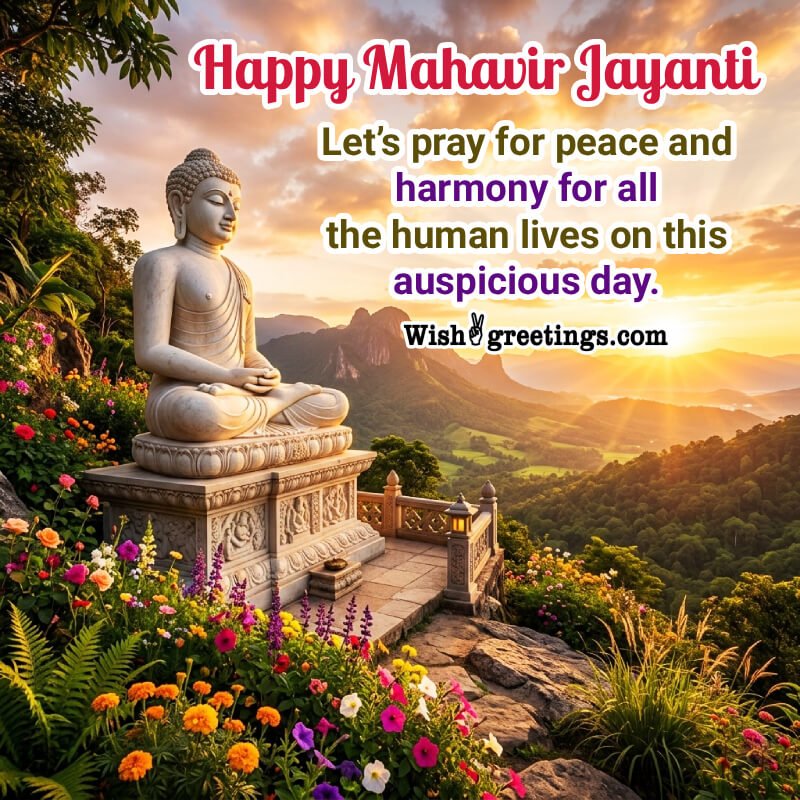 Happy Mahavir Jayanti Lovely Status Pic