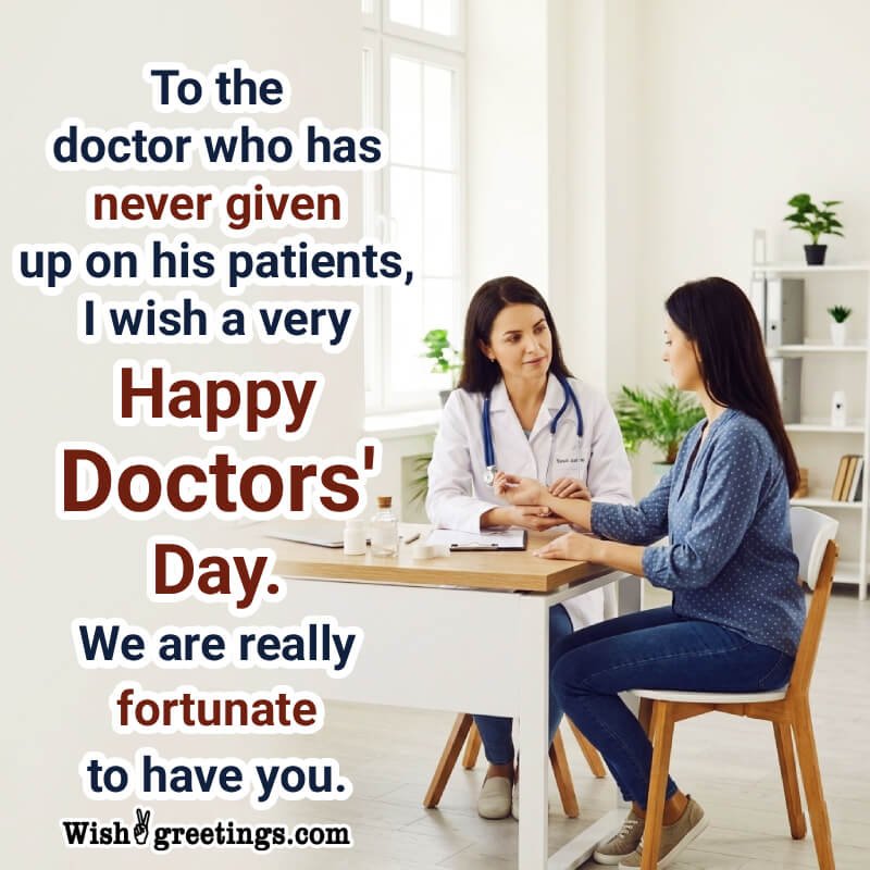 Happy National Doctor’s Day Lovely Status Pic