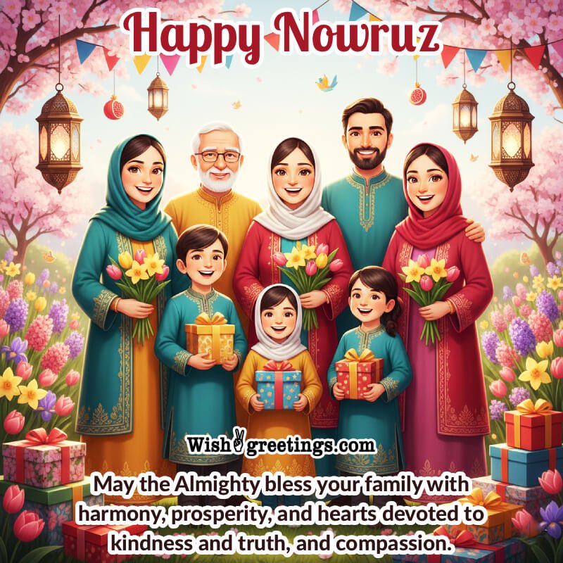 Happy Nowruz Blessed Pic For Family