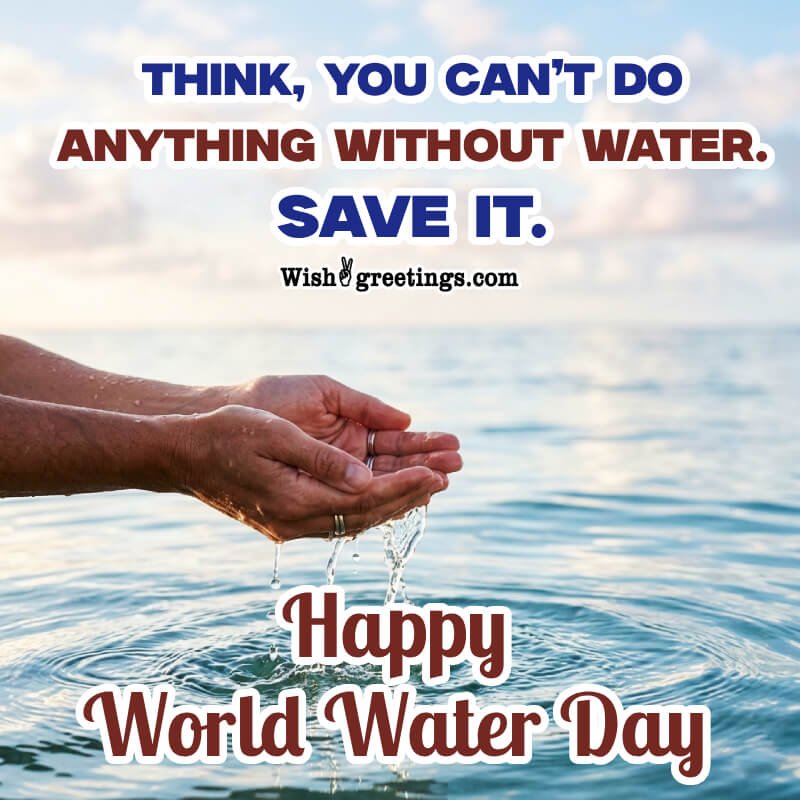 Happy World Water Day Status Pic